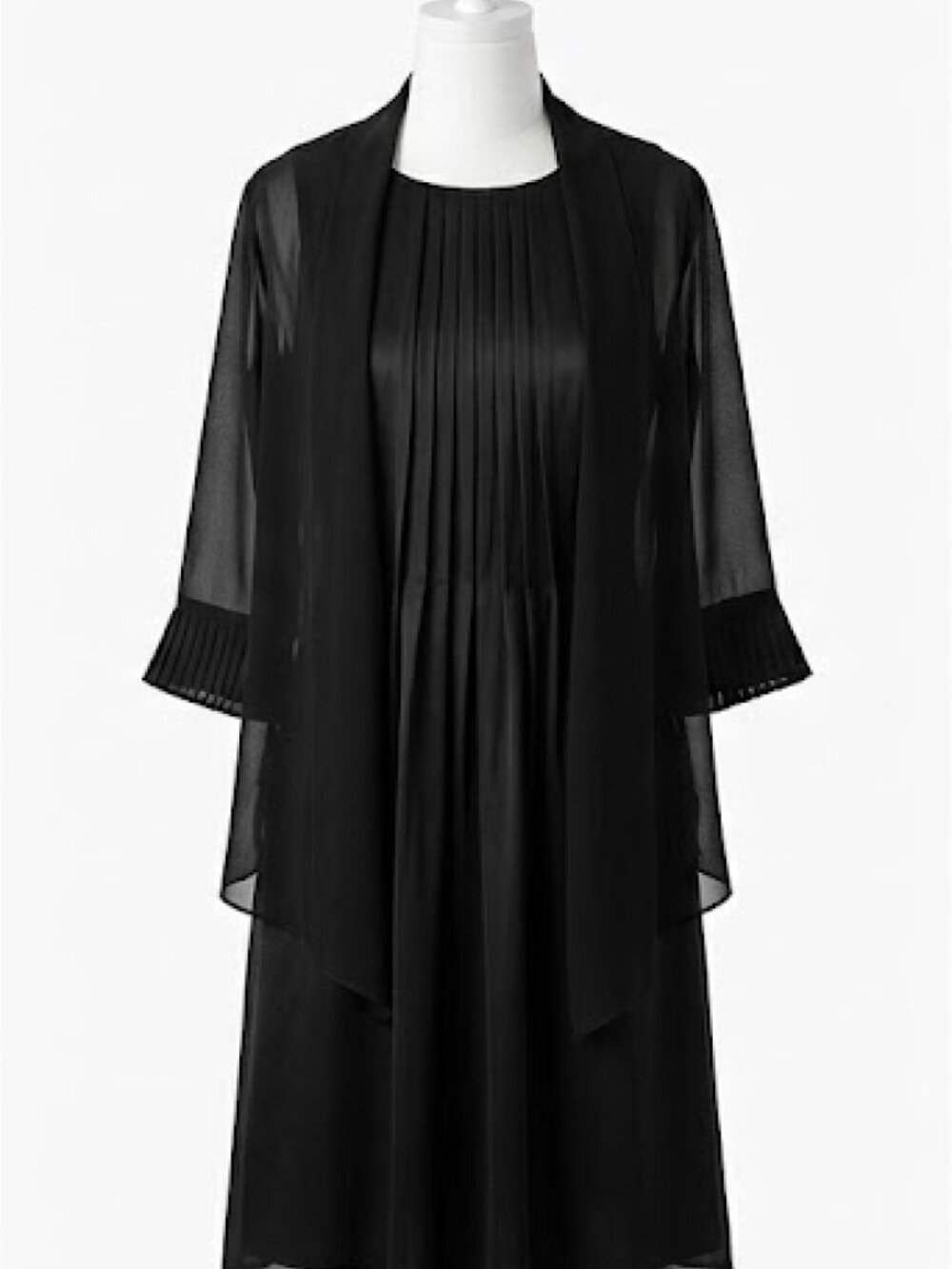 Two piece black studio 1 dress - classy, business, formal flows